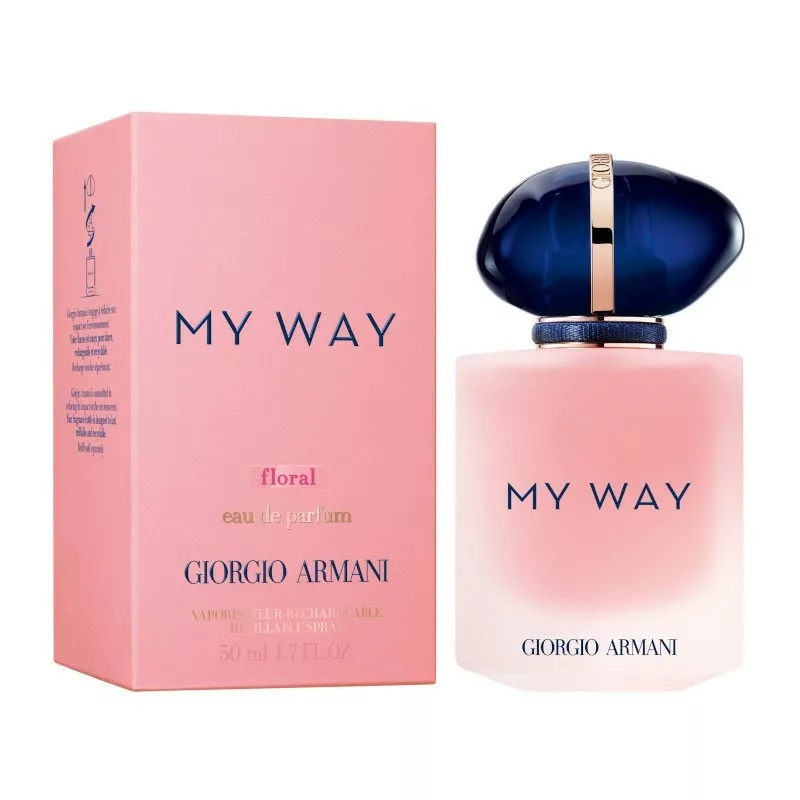 My way floreal - profumo donna confezione e packing